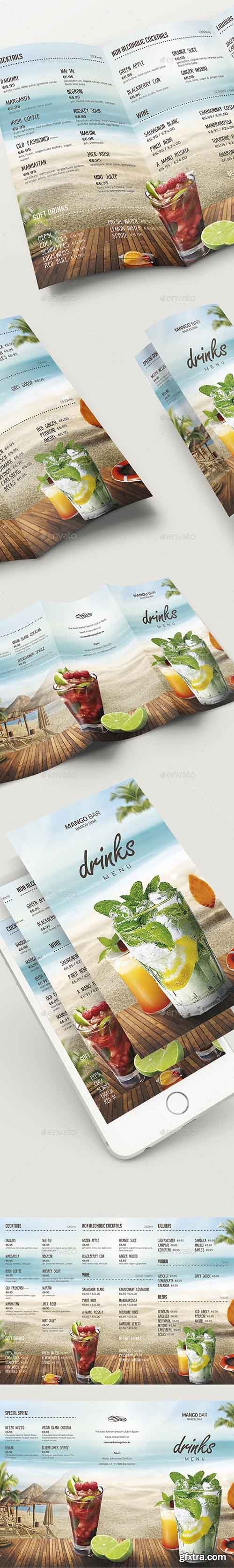 GR - Drinks Menu Template 17137904