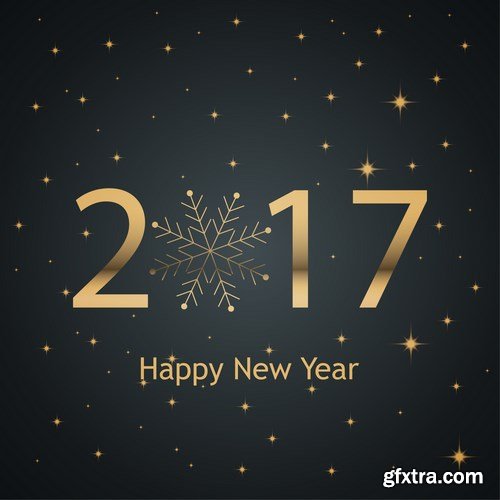 New Year Design 2017 part 6 - 26xEPS