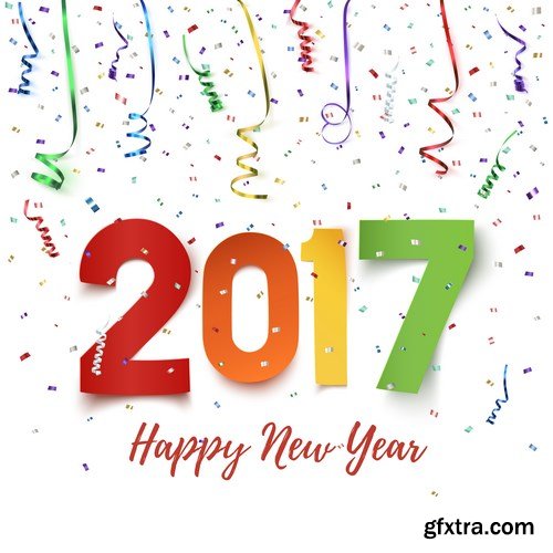 New Year Design 2017 part 6 - 26xEPS