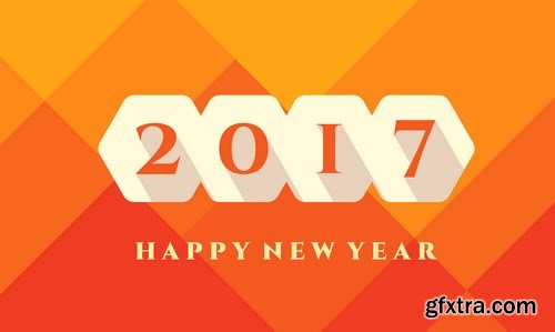 New Year Design 2017 part 6 - 26xEPS