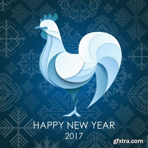 New Year Design 2017 part 6 - 26xEPS