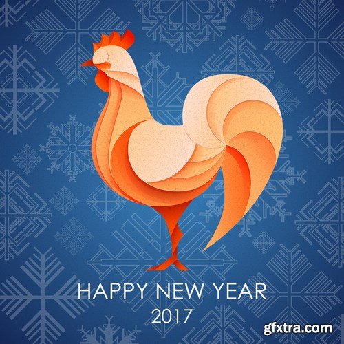 New Year Design 2017 part 6 - 26xEPS