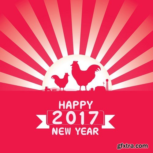 New Year Design 2017 part 6 - 26xEPS