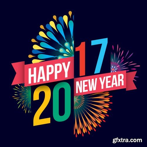 New Year Design 2017 part 6 - 26xEPS