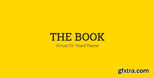 ThemeForest - The Book v1.0 - Personal vCard Template - 16692133