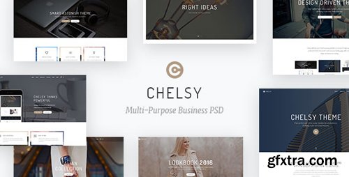 ThemeForest - Chelsy | Multi-Purpose Business PSD Template 13688586