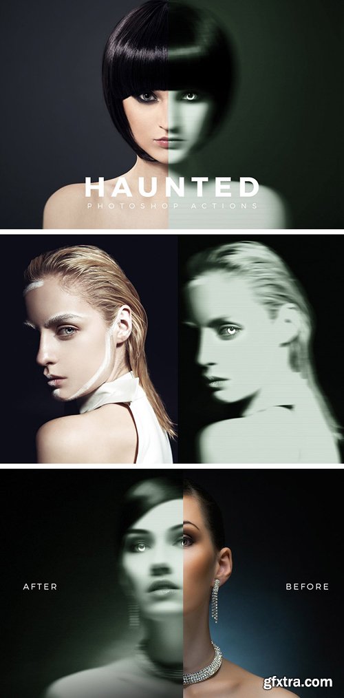 Haunted Photoshop Action