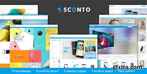 ThemeForest - Sconto v1.0 - Premium eCommerce Template - 16643705