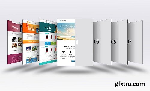 CreativeMarket 3D Website Mock-Up 4 1121447