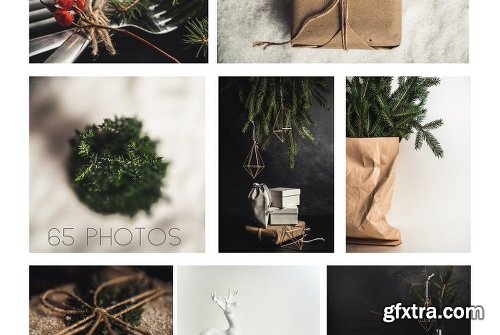 CreativeMarket 65 Dark&light Winter holidays photos 1123099