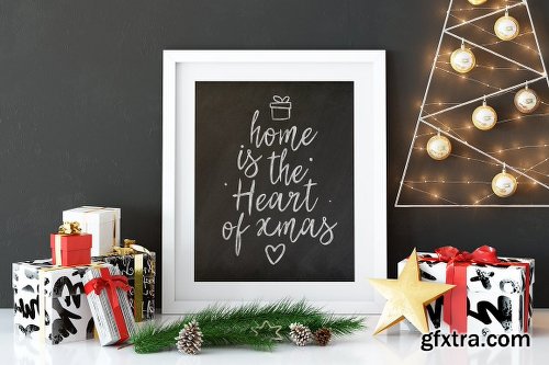 CreativeMarket 'My Dear Santa' Magical Font + BONUS 1100617