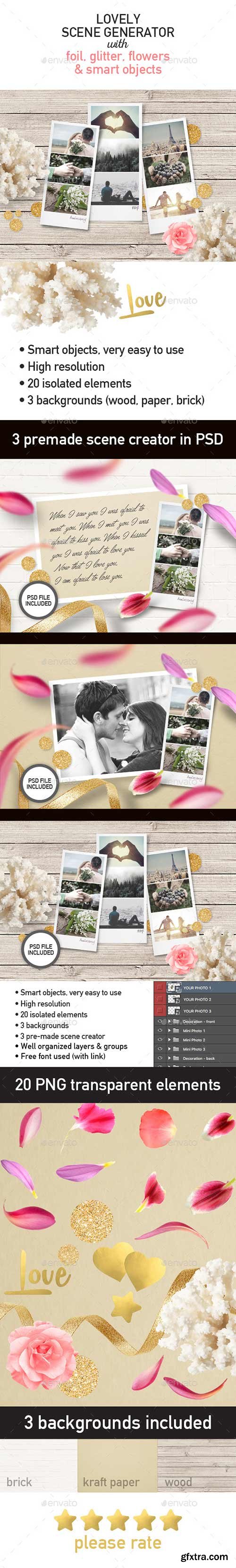 GraphicRiver - Love / Valentine's Day Scene Creator 18478363