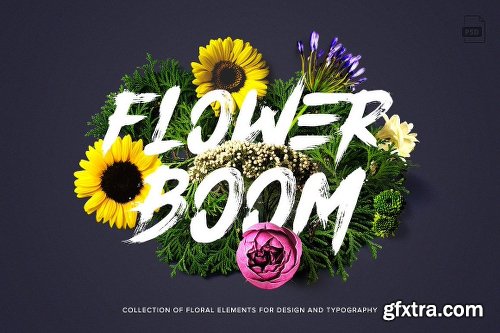 CreativeMarket Flower Boom Graphic Pack 1130369