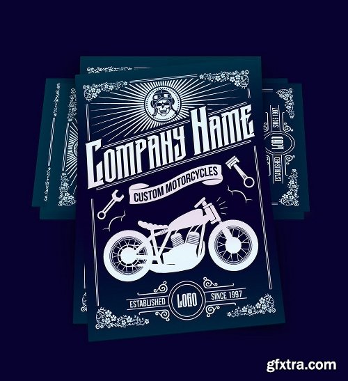 Graphicriver Custom Motor Poster Flyer 15416535