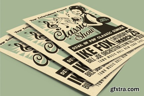 Graphicriver Classic Show Female Solo 15416535