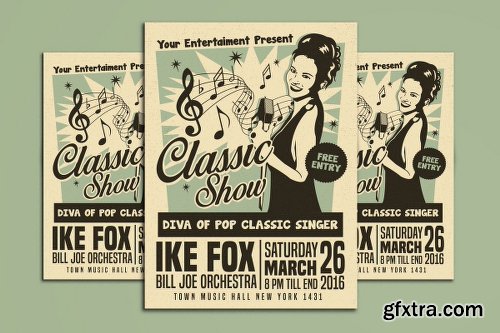 Graphicriver Classic Show Female Solo 15416535