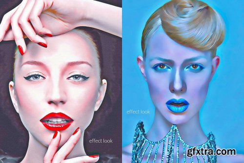 CreativeMarket Glamour Photoshop Actions 1129388