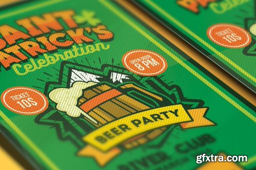 Graphicriver Saint Patrick's Beer Party Poster Flyer 14937332