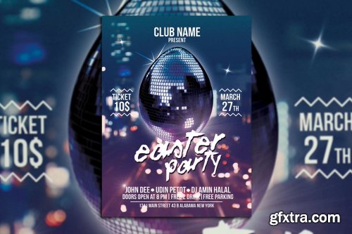 Graphicriver Easter Party Night 15068769