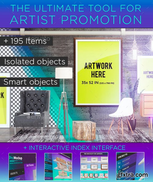 GraphicRiver - Pro Mockup - Art Scene Creator 18930774