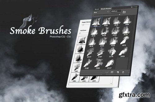 GrDezign Smoke Photoshop Brushes