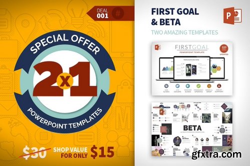 CreativeMarket 2x1 Powerpoint Deal #001 1104930