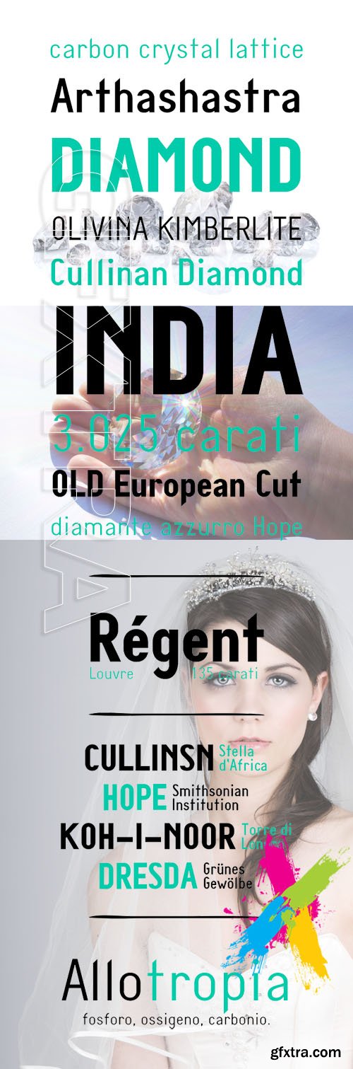 Diamante Typeface