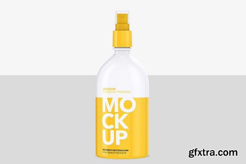 CreativeMarket Cosmetic Pump Spray Bottle 500ml 1131264