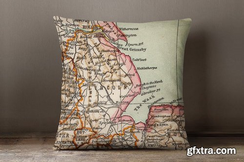 CreativeMarket *NEW* 20% OFF Antique Maps 18x24in 1104458