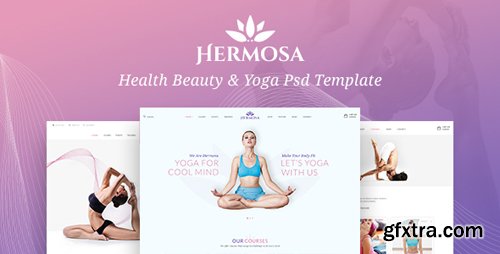 ThemeForest - Hermosa - Health Beauty & Yoga PSD Template 16723111