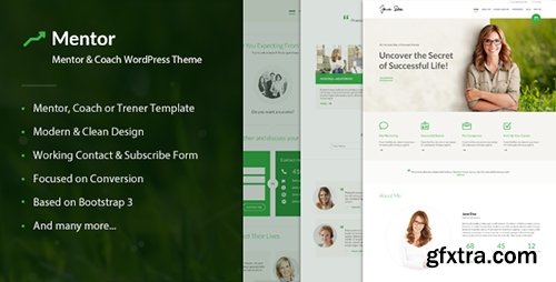 ThemeForest - Mentor v2.0.6 - Personal Development Coach WordPress Theme - 15019904