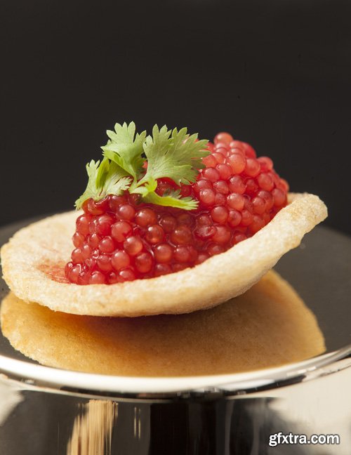 Red and black caviar