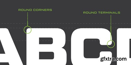 Tactic Round Font Family - 42 Fonts