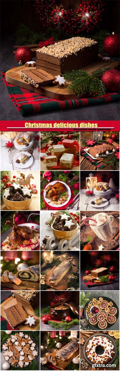 Christmas delicious dishes