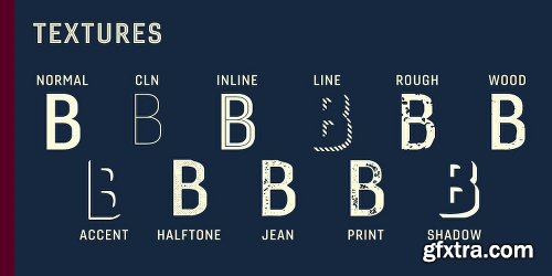 Gineso Titling Font Family - 43 Fonts