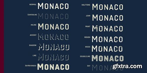 Gineso Titling Font Family - 43 Fonts