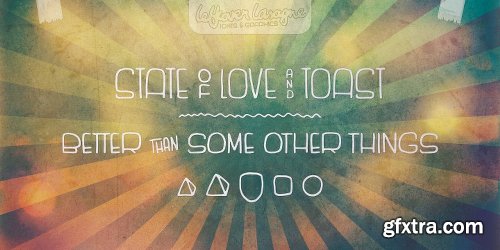 State of Love and Toast LL Font