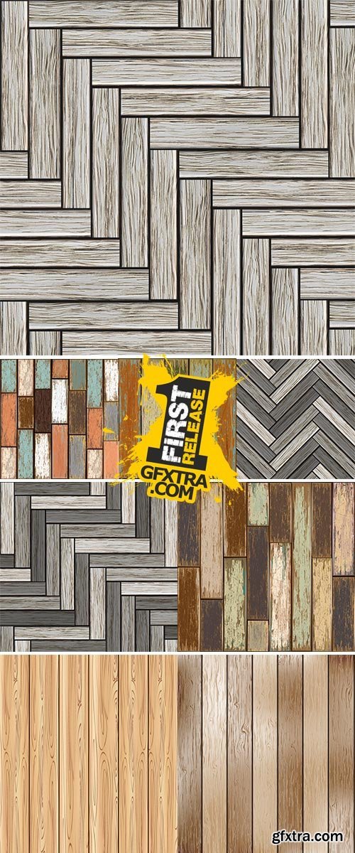 Background of wooden parquet Stock vector