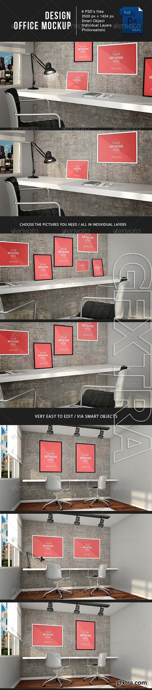 GraphicRiver - Design Office MockUp 8234320