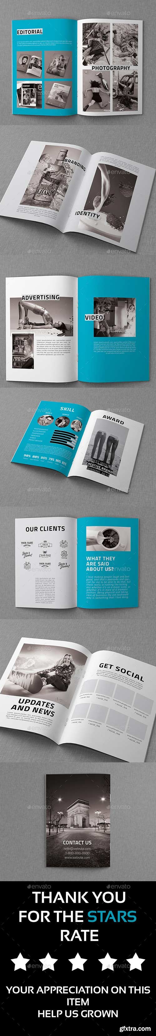 GraphicRiver - Kingsley - A4 Portfolio Catalog Brochure Vol 2 10436021