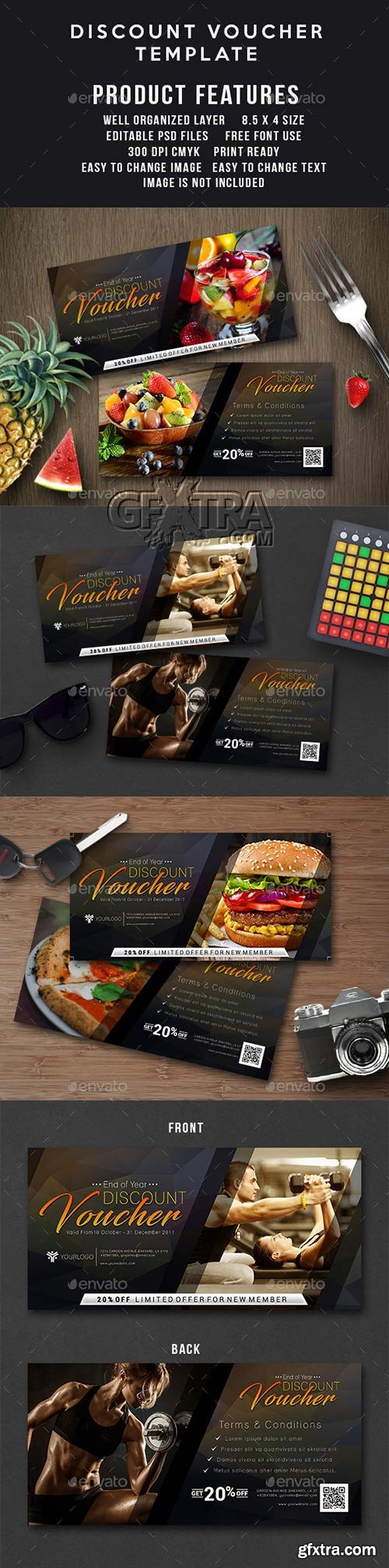 GraphicRiver - Discount Voucher Template 19154388