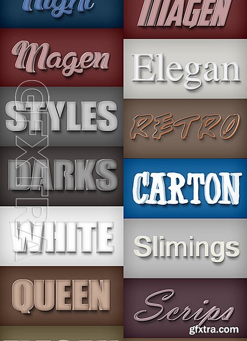 GraphicRiver - 60 Bundle Elegant Styles Vol 16B 19203433