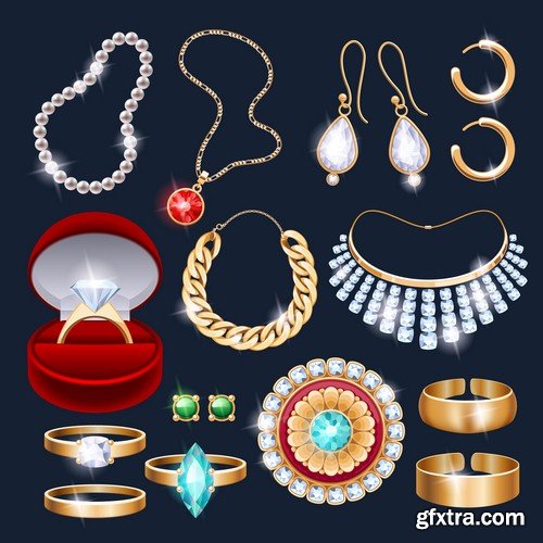 Jewelry set - 5 EPS
