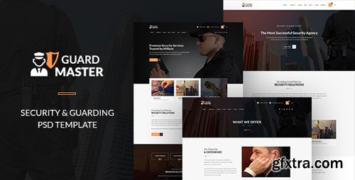 ThemeForest - GUARD MASTER - Security Services PSD 14318778
