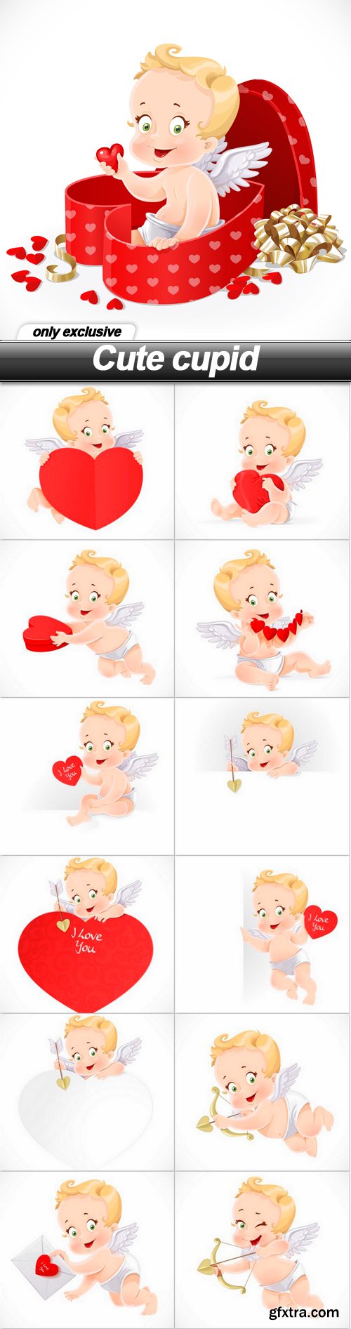 Cute cupid - 13 EPS