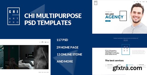 ThemeForest - CHI - Multipurpose PSD Template 15219685