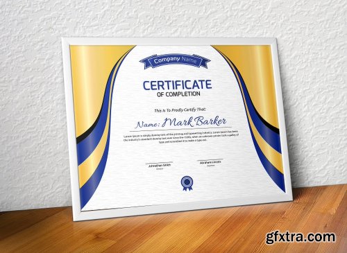 CreativeMarket Certificate 1128898