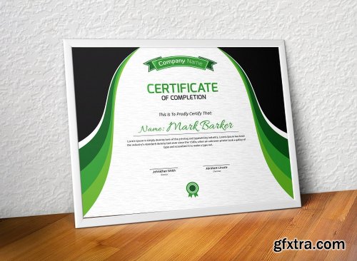 CreativeMarket Certificate 1128898