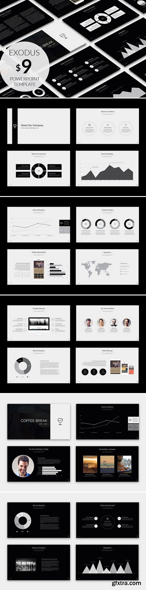 CM - Exodus Powerpoint Template 1079767