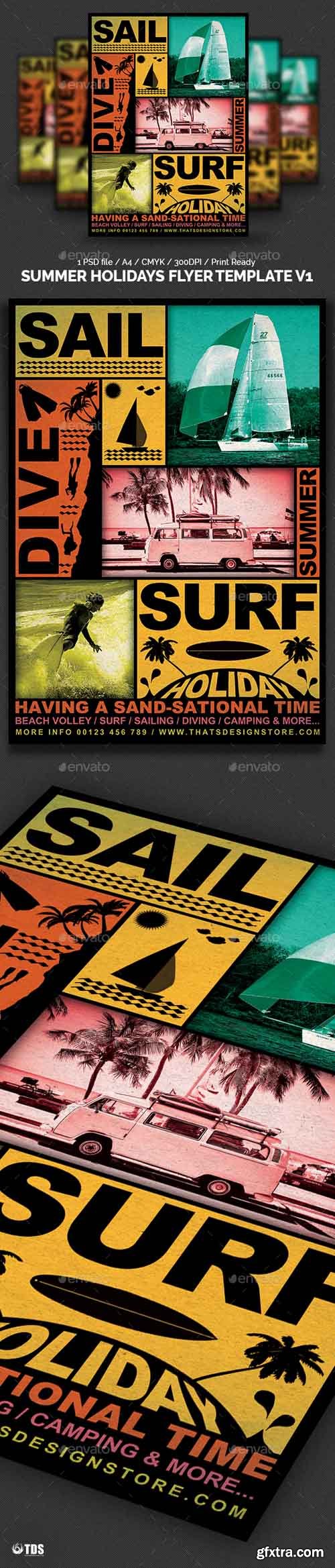 GR - Summer Holidays Flyer Template V1 10916117